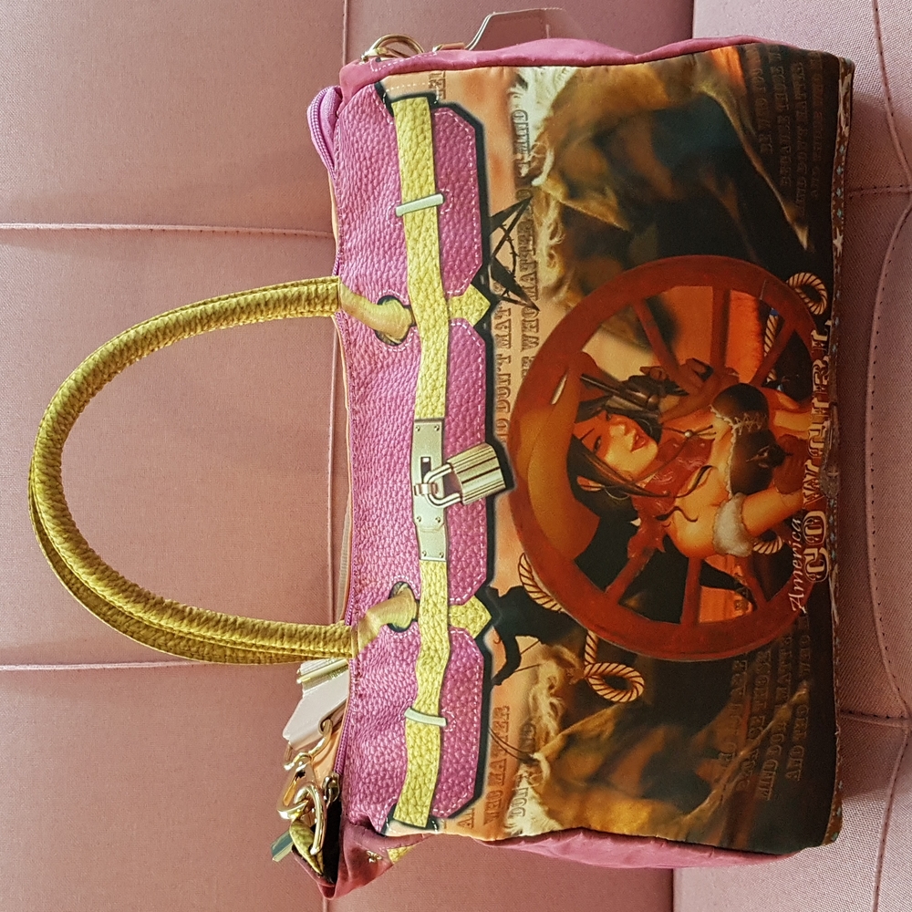 Miami Nicole Lee Cowgirl Wine Duffle Bag